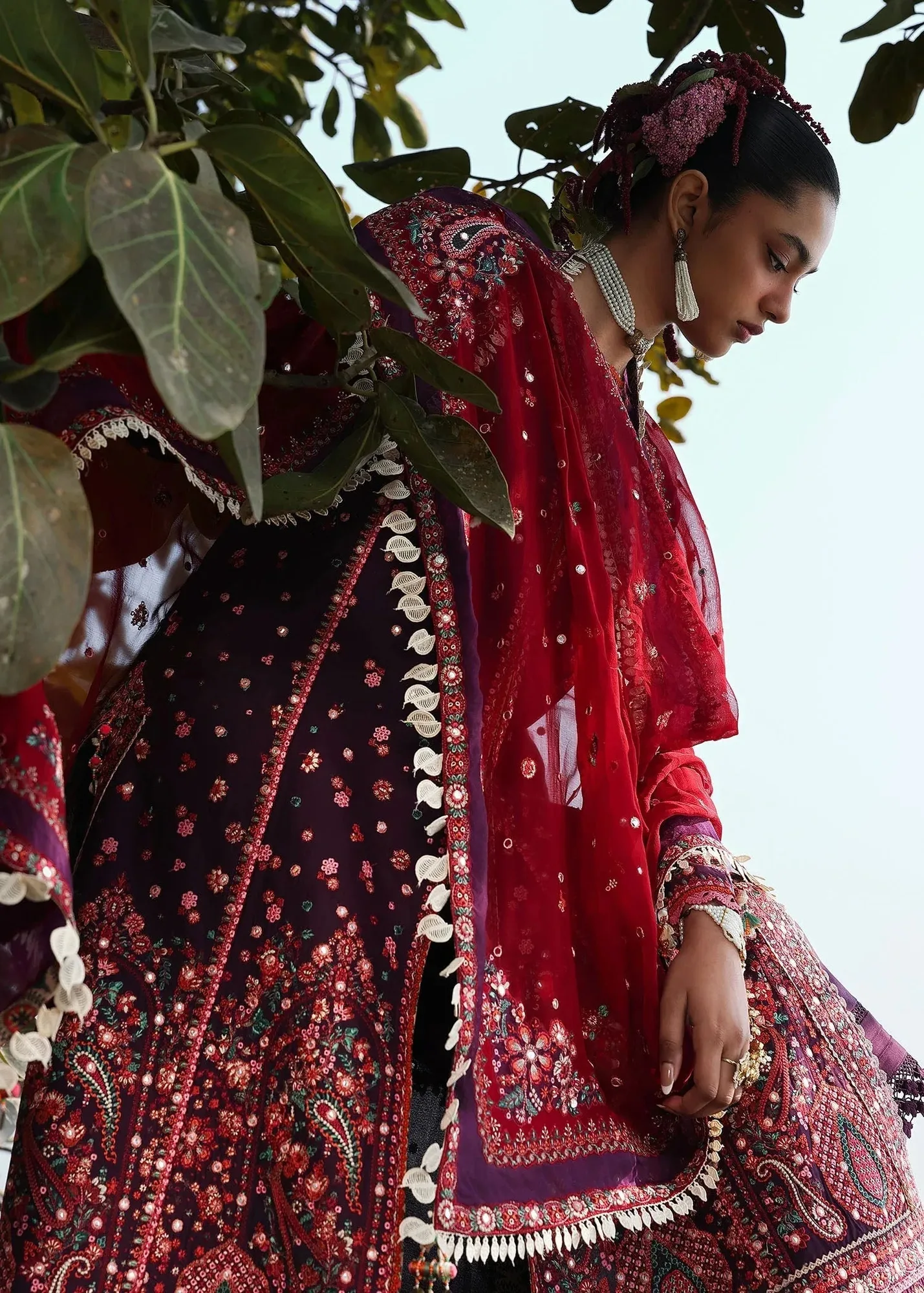 Hussain Rehar Chiffon – view 2 – Poshaq