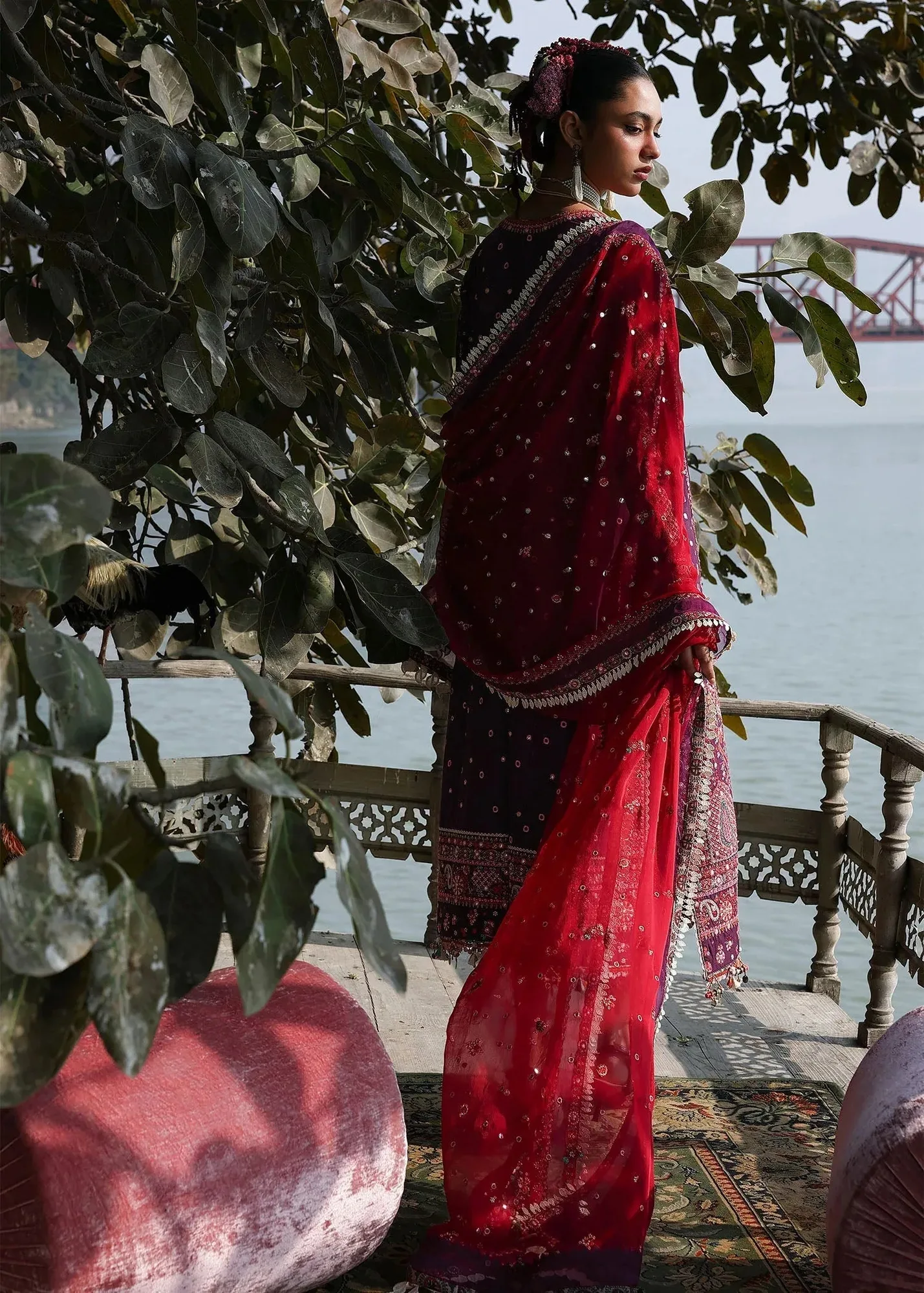 Hussain Rehar Chiffon – view 6 – Poshaq