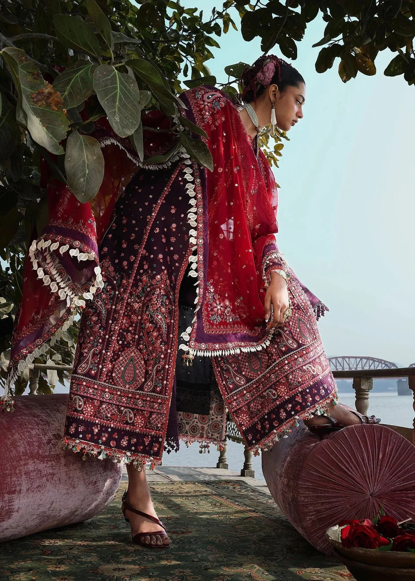 Hussain Rehar Chiffon – view 7 – Poshaq