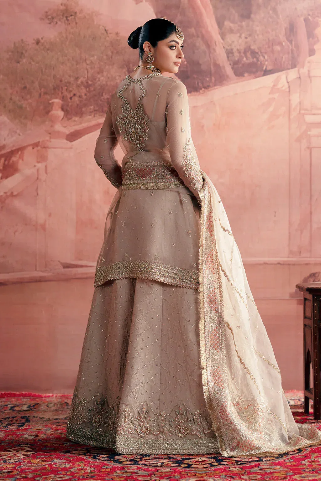 Zarposh Official Raw Silk – view 2 – Poshaq