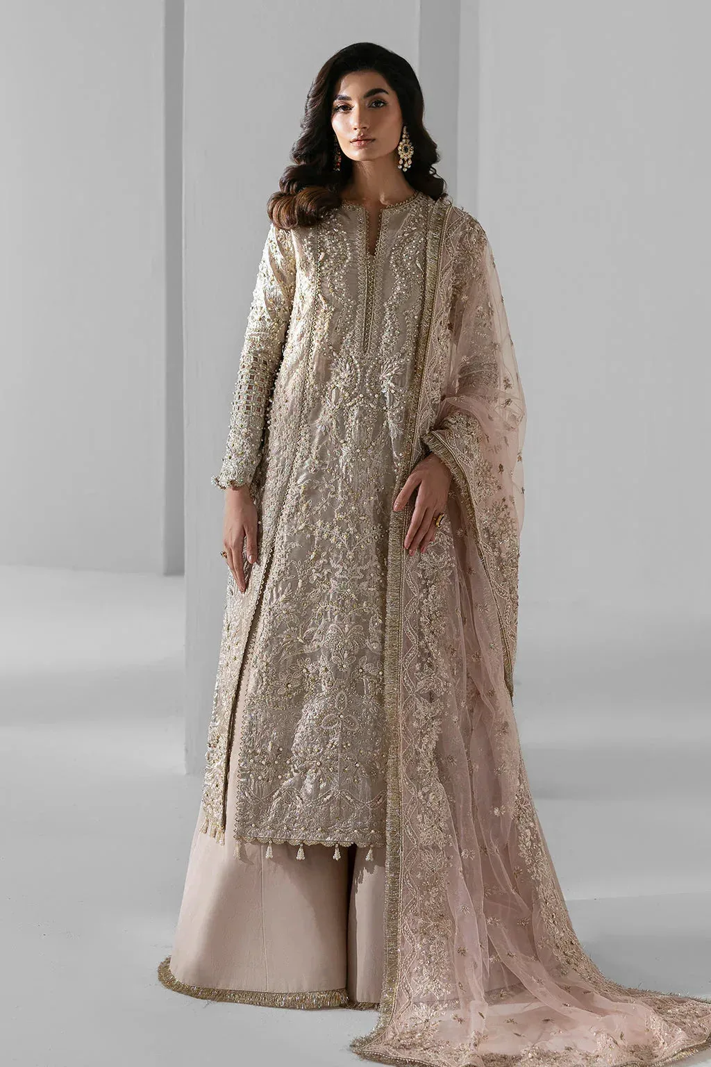 Zarposh Official Chiffon – view 1 – Poshaq