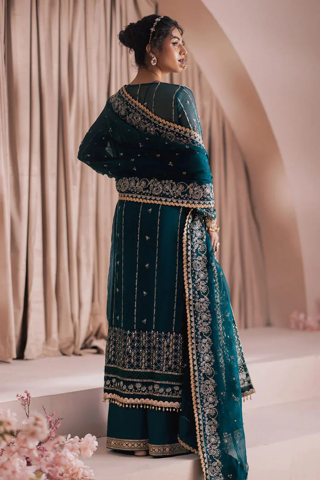 Zarposh Official Chiffon – view 2 – Poshaq