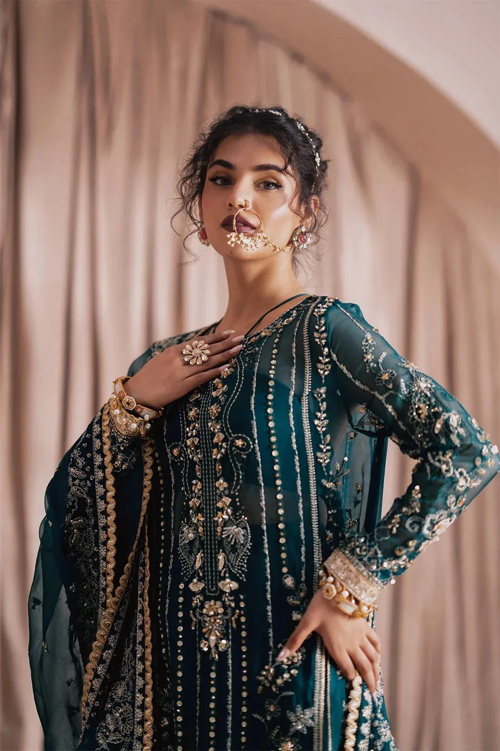 Zarposh Official Chiffon – view 4 – Poshaq