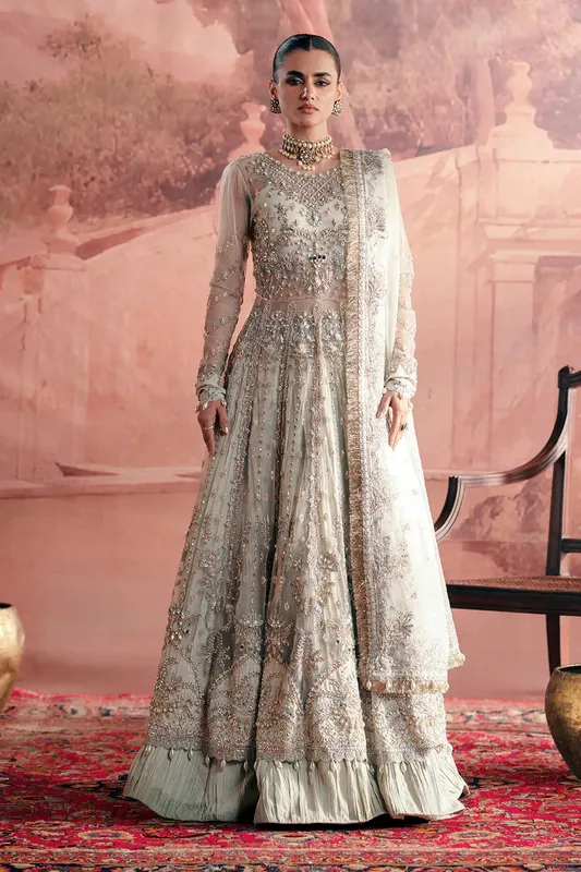 Zarposh Official Raw Silk – view 1 – Poshaq
