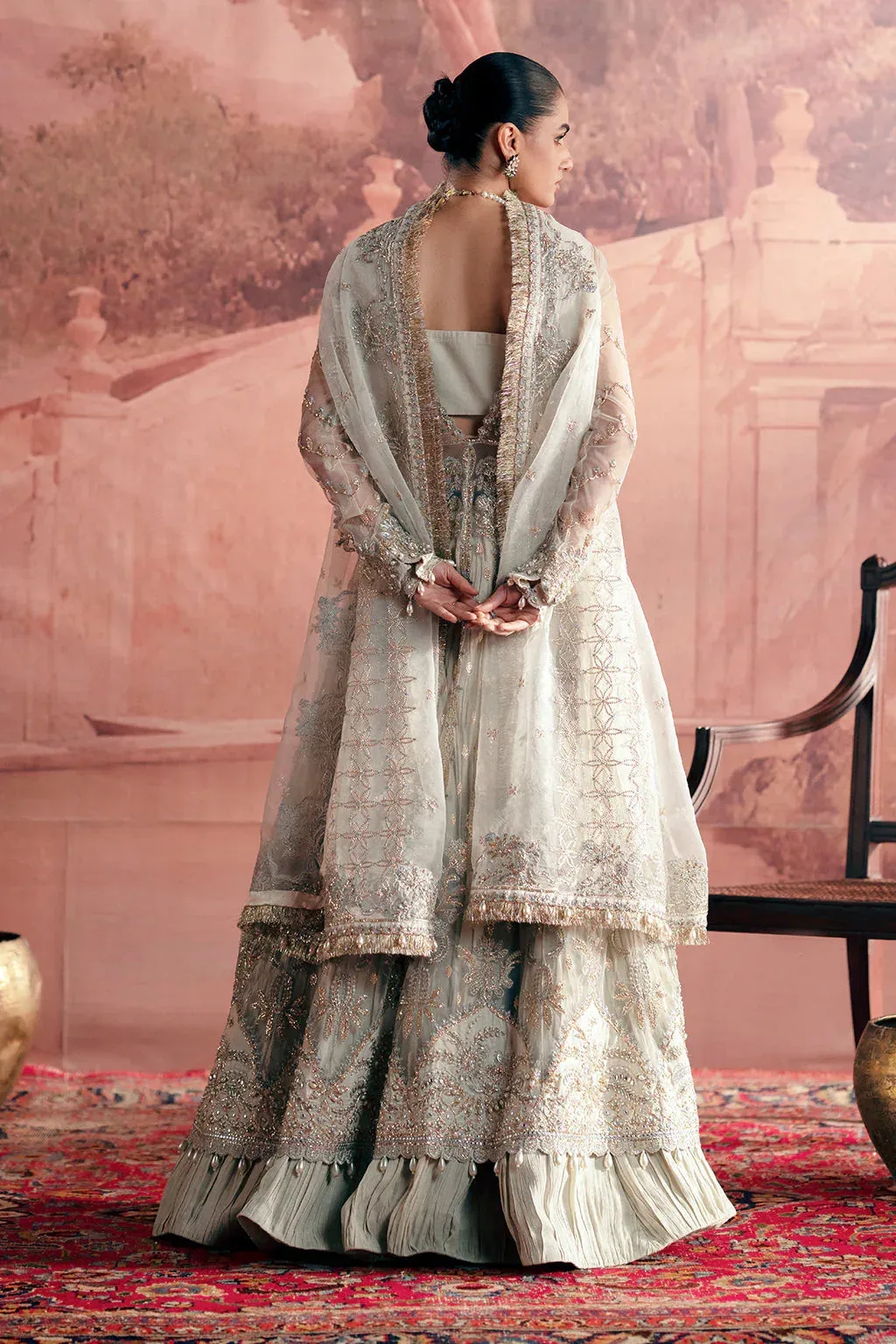 Zarposh Official Raw Silk – view 2 – Poshaq