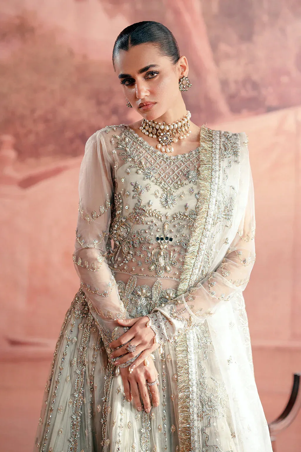 Zarposh Official Raw Silk – view 3 – Poshaq
