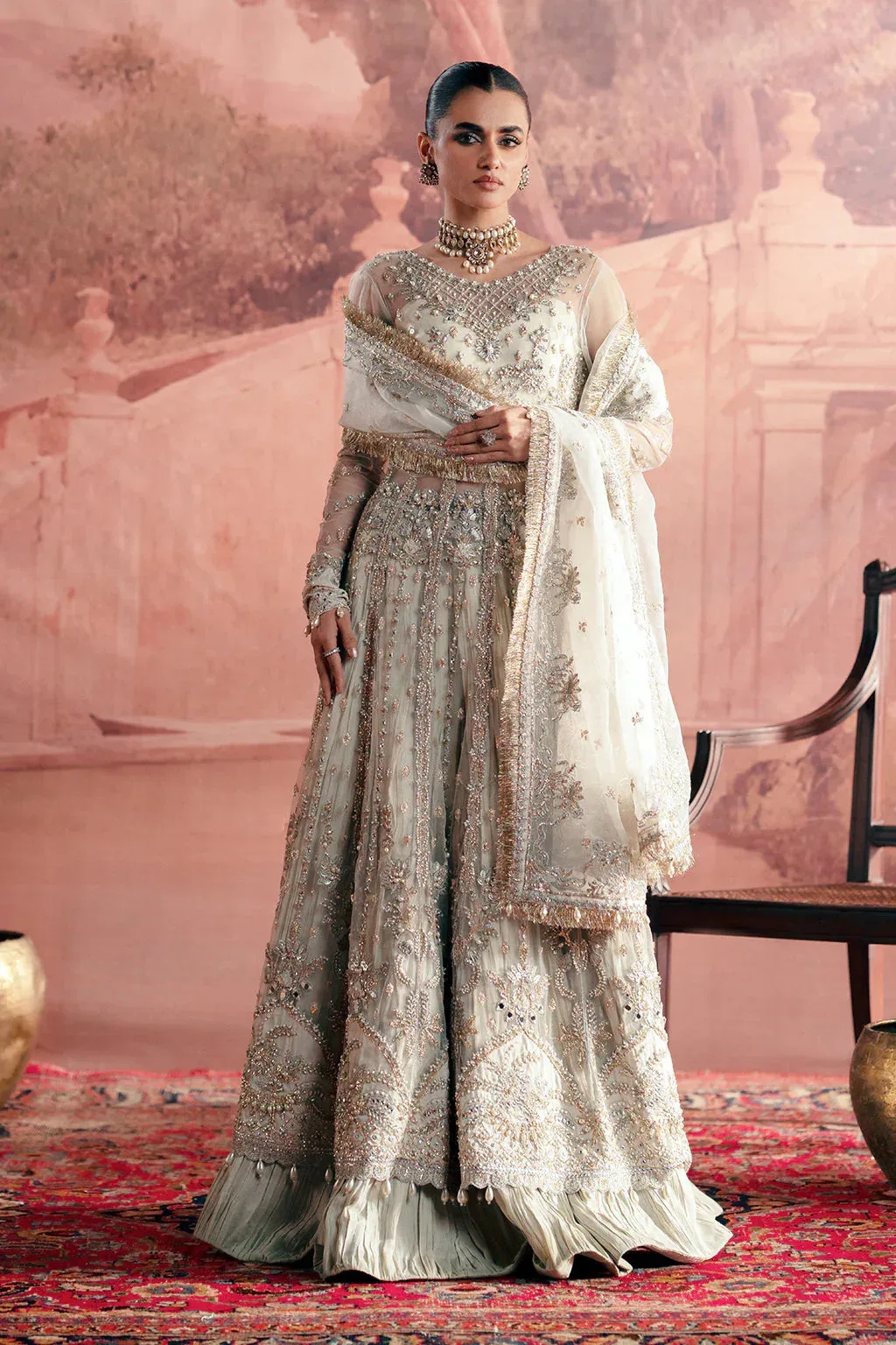 Zarposh Official Raw Silk – view 5 – Poshaq