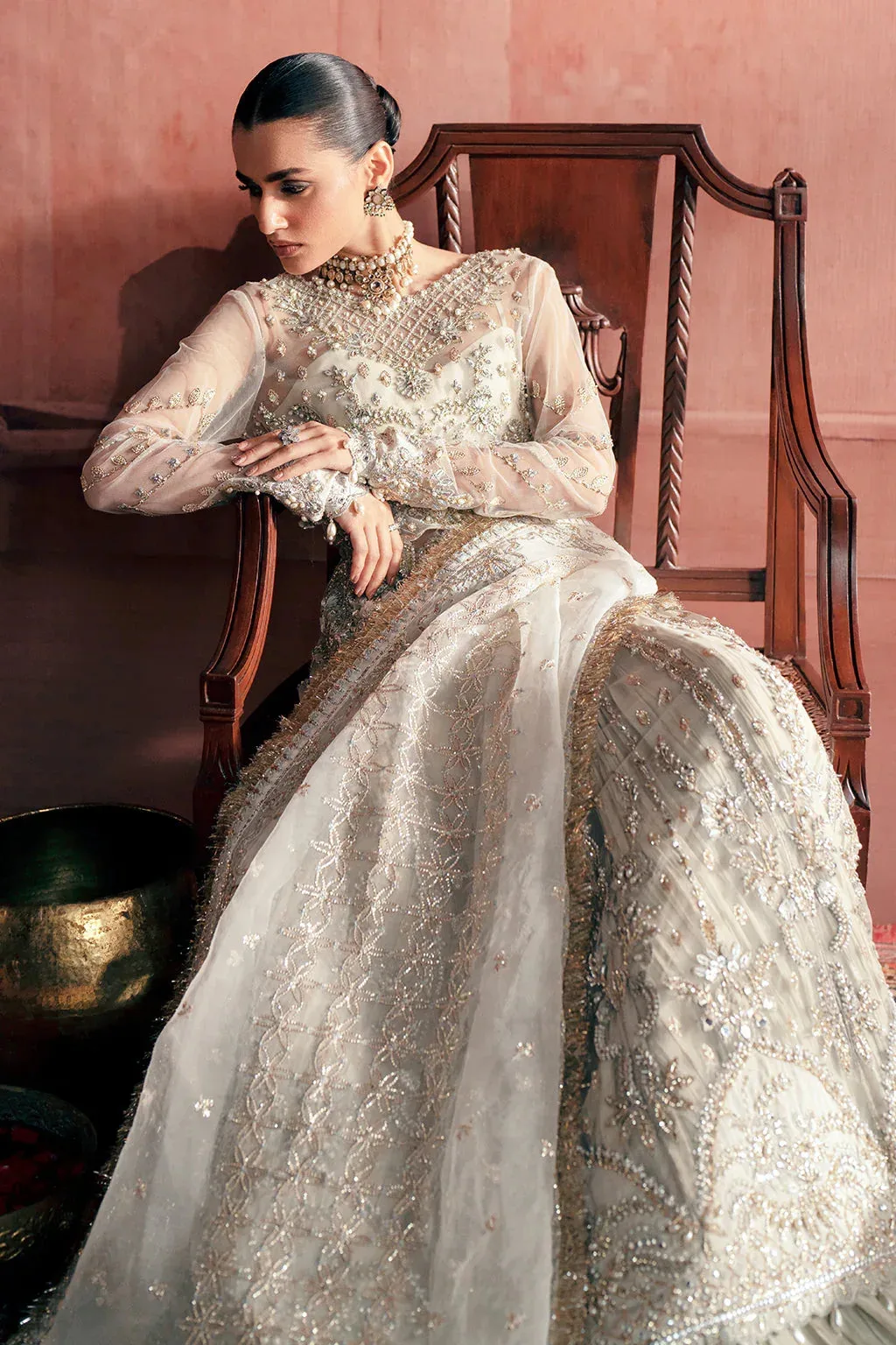 Zarposh Official Raw Silk – view 9 – Poshaq