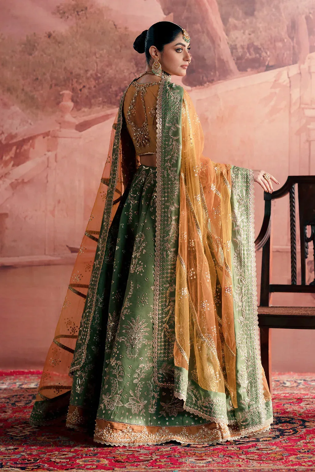 Zarposh Official Raw Silk – view 2 – Poshaq