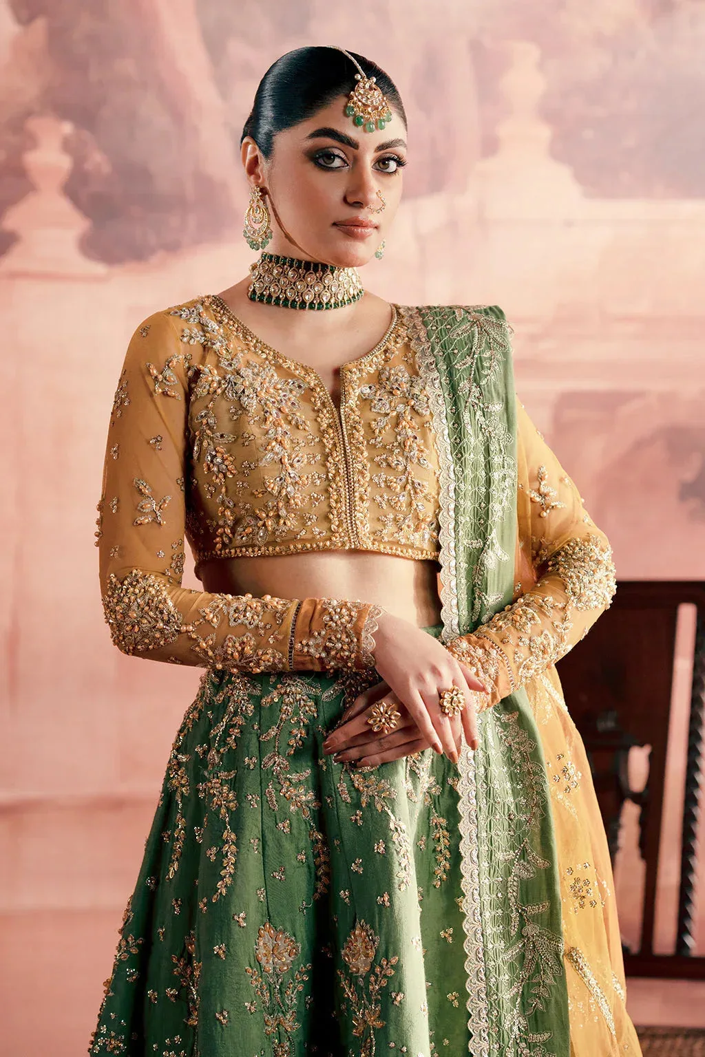Zarposh Official Raw Silk – view 3 – Poshaq
