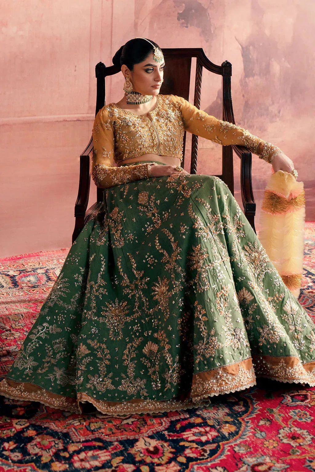 Zarposh Official Raw Silk – view 5 – Poshaq