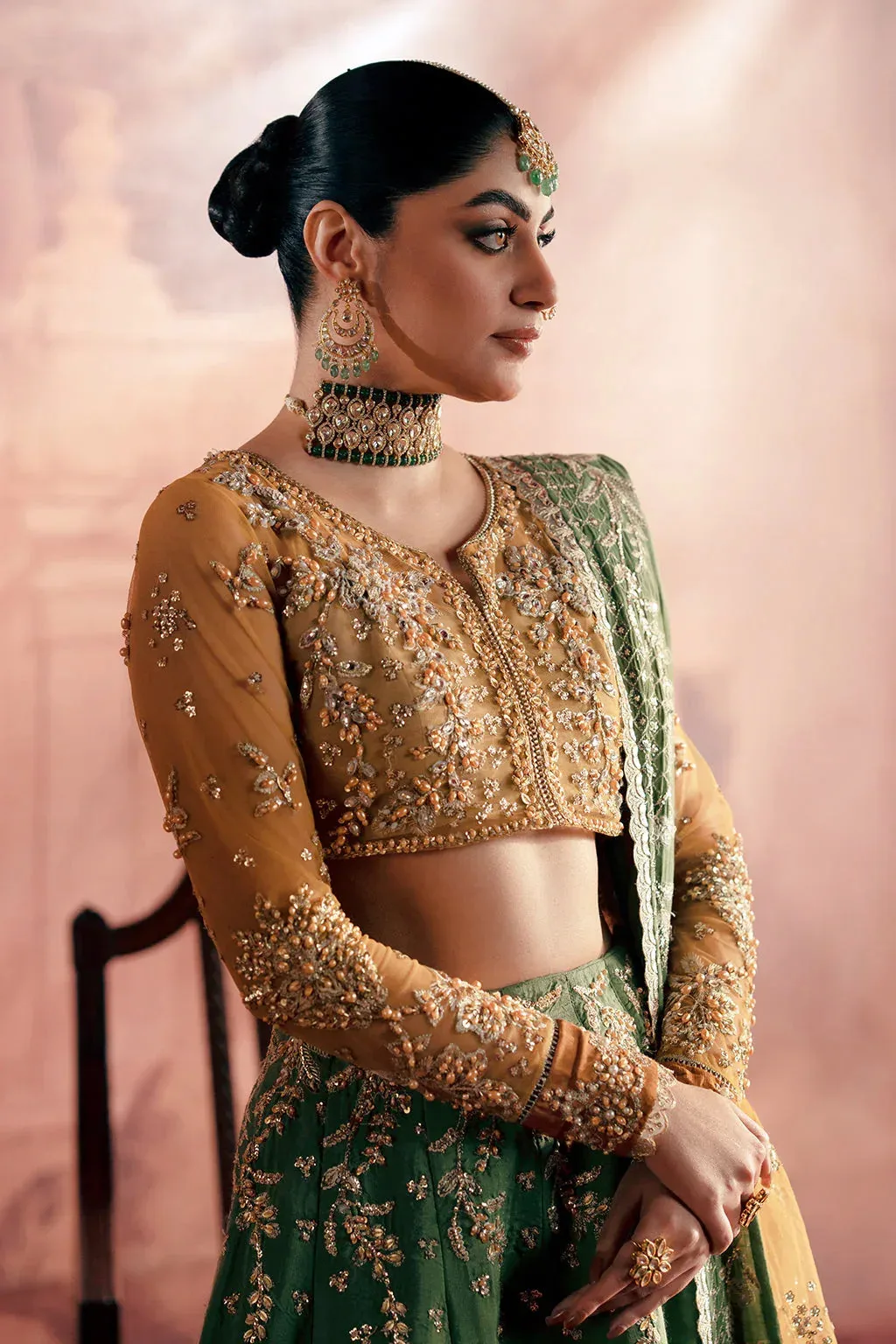 Zarposh Official Raw Silk – view 6 – Poshaq