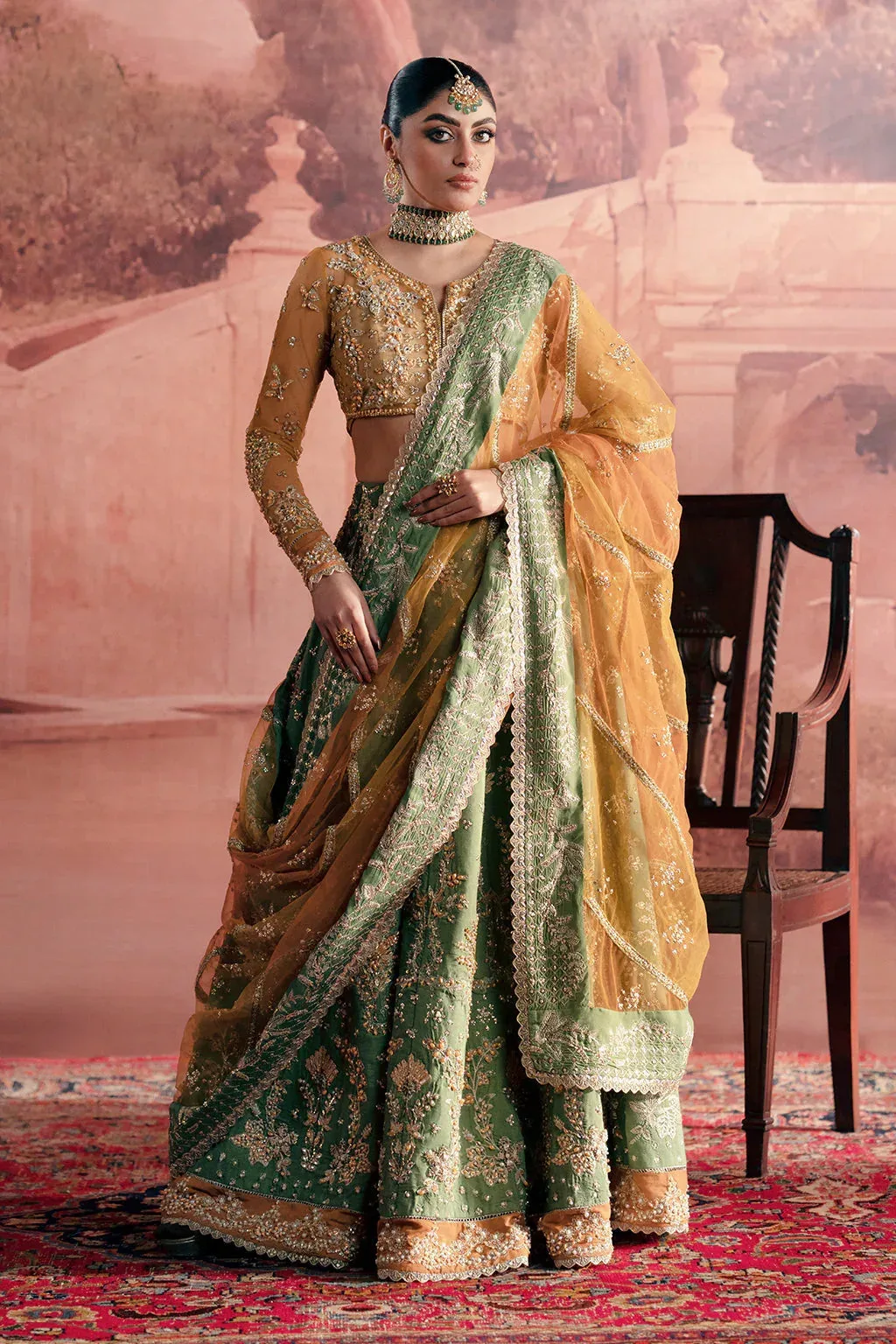 Zarposh Official Raw Silk – view 7 – Poshaq