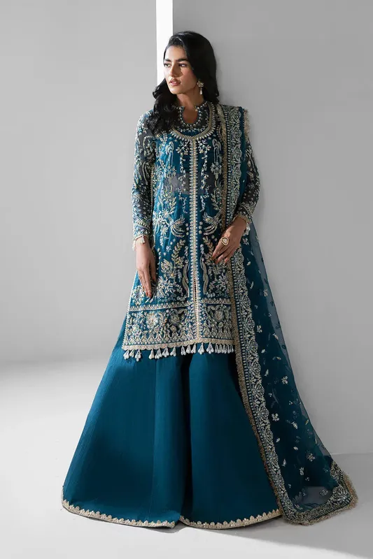 Zarposh Official Raw Silk – view 1 – Poshaq