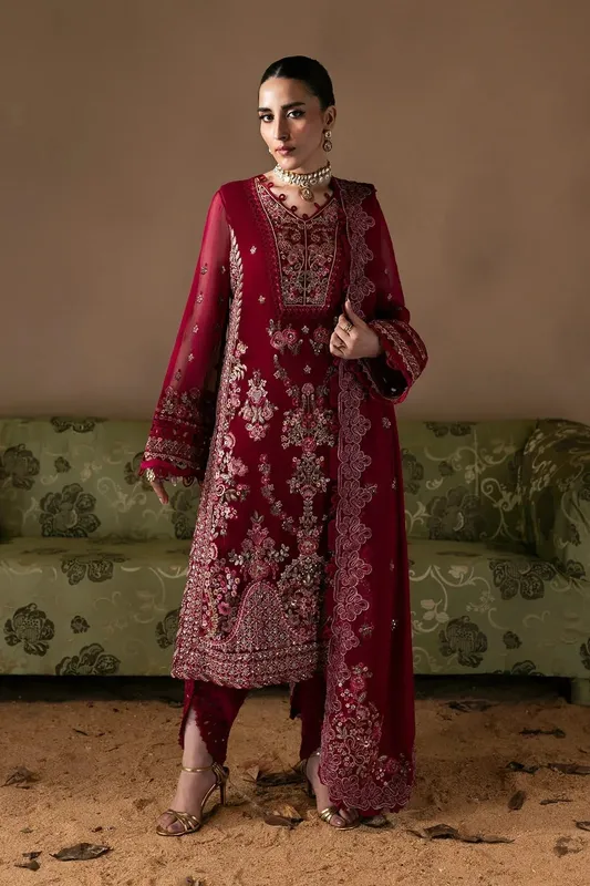 Zarposh Official Chiffon – view 1 – Poshaq