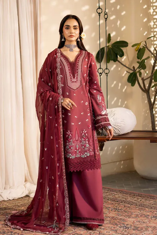 Zarposh Official Organza – view 1 – Poshaq