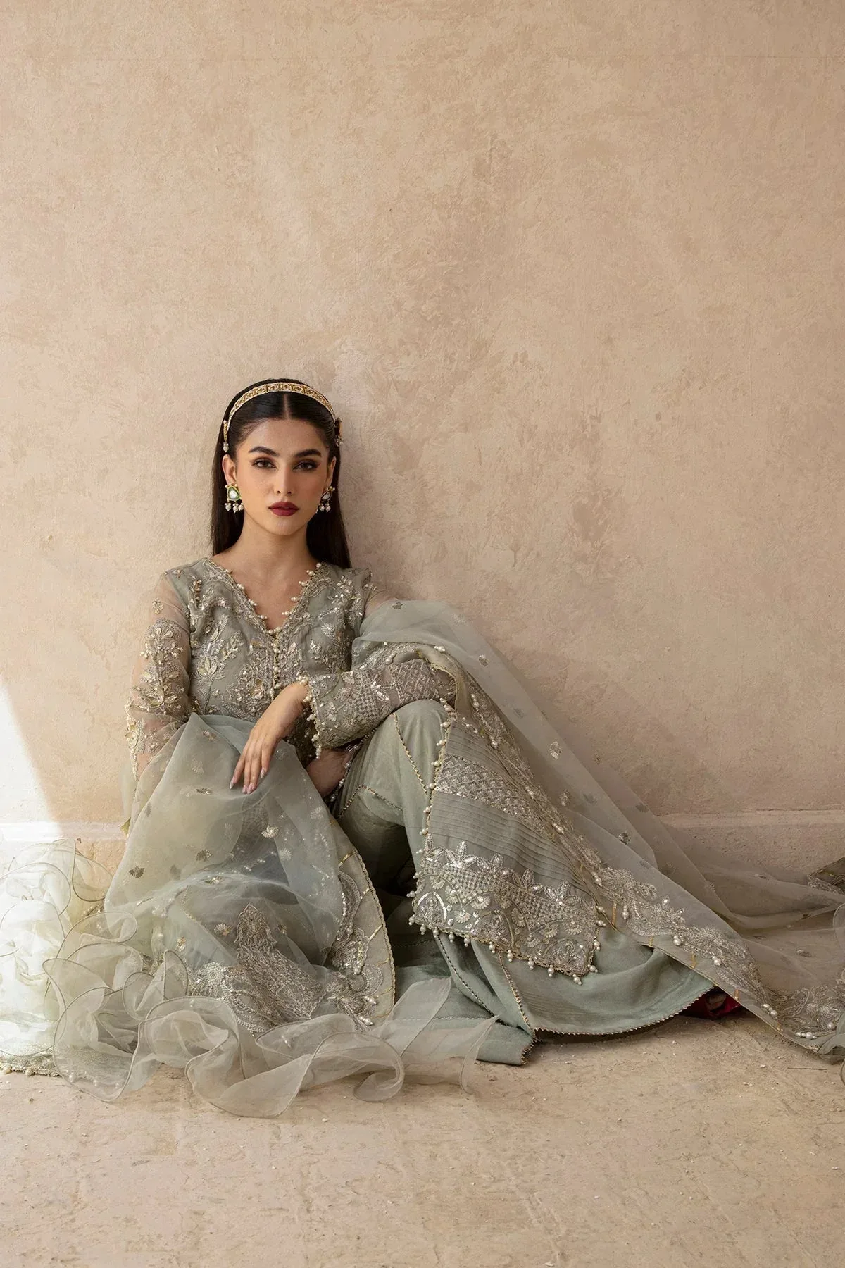 Zarposh Official Chiffon – view 3 – Poshaq
