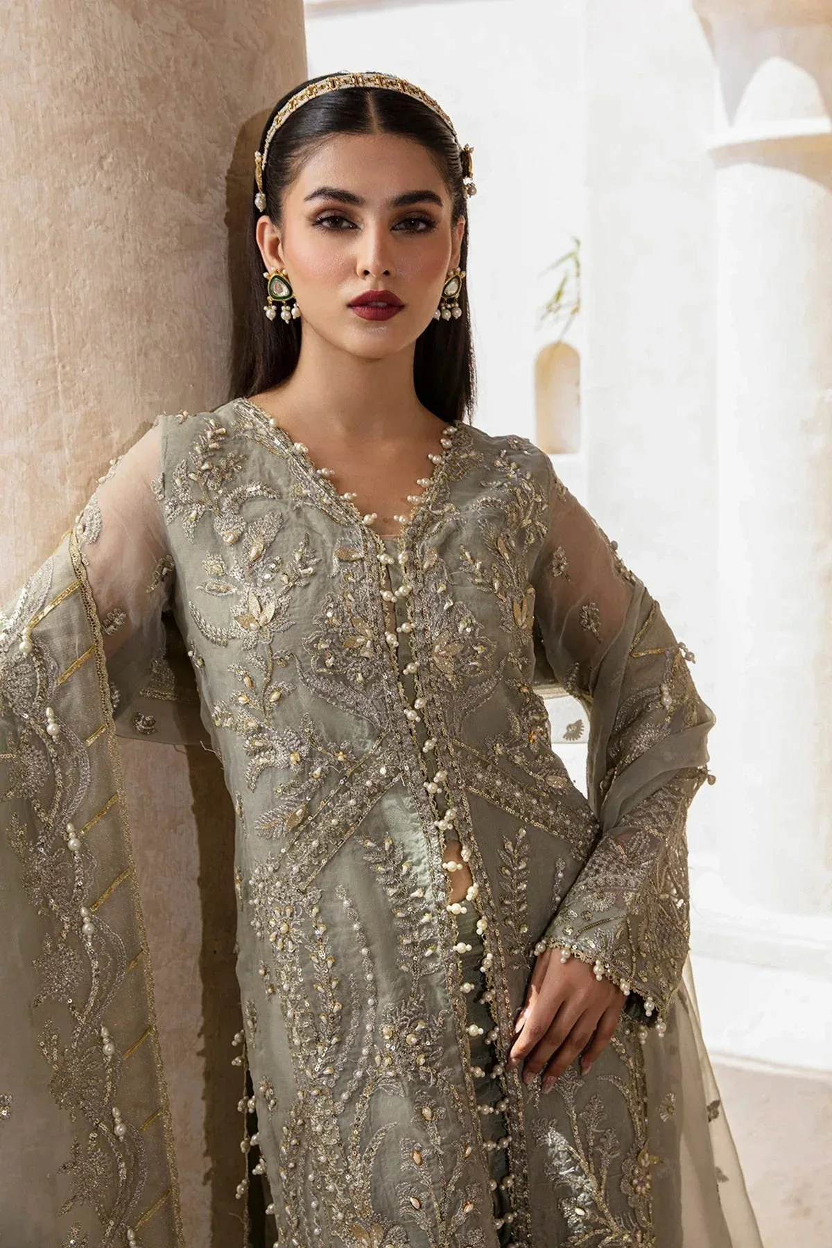 Zarposh Official Chiffon – view 4 – Poshaq