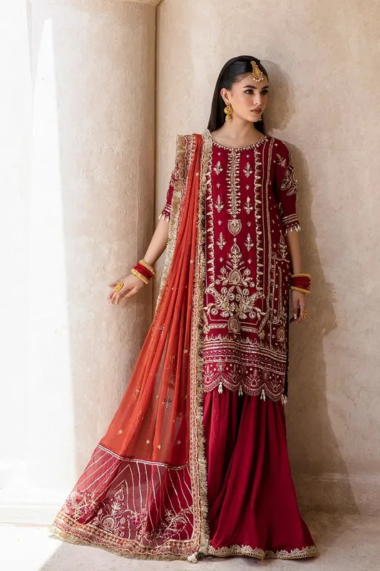 Zarposh Official Chiffon – view 1 – Poshaq