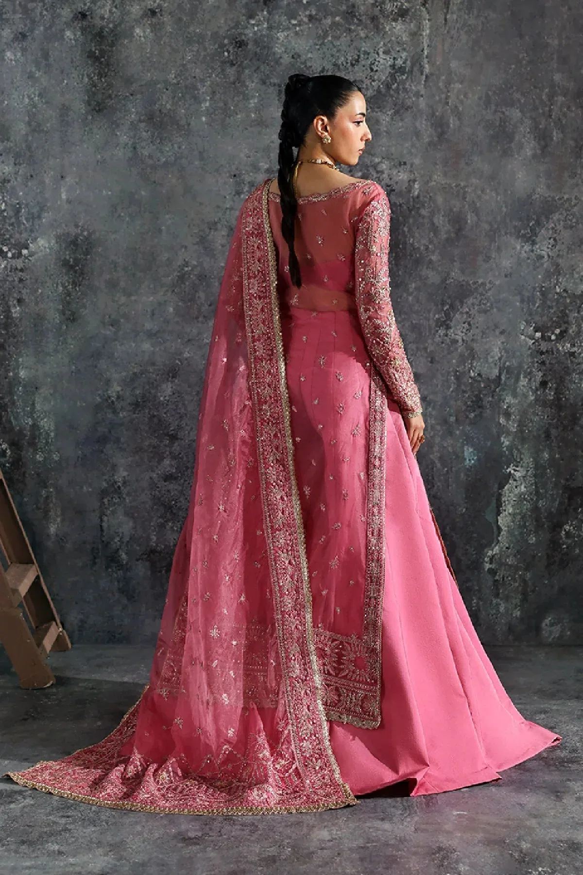 Zarposh Official Raw Silk – view 2 – Poshaq