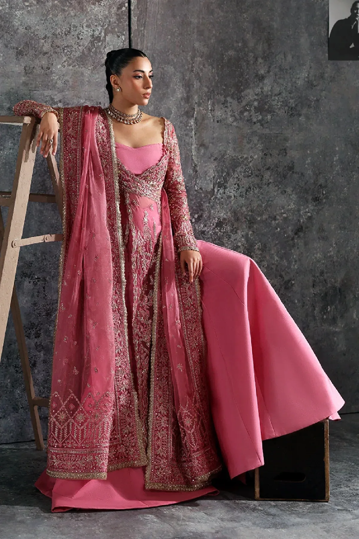 Zarposh Official Raw Silk – view 4 – Poshaq