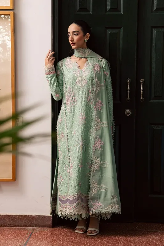 Zarposh Official Chiffon – view 1 – Poshaq