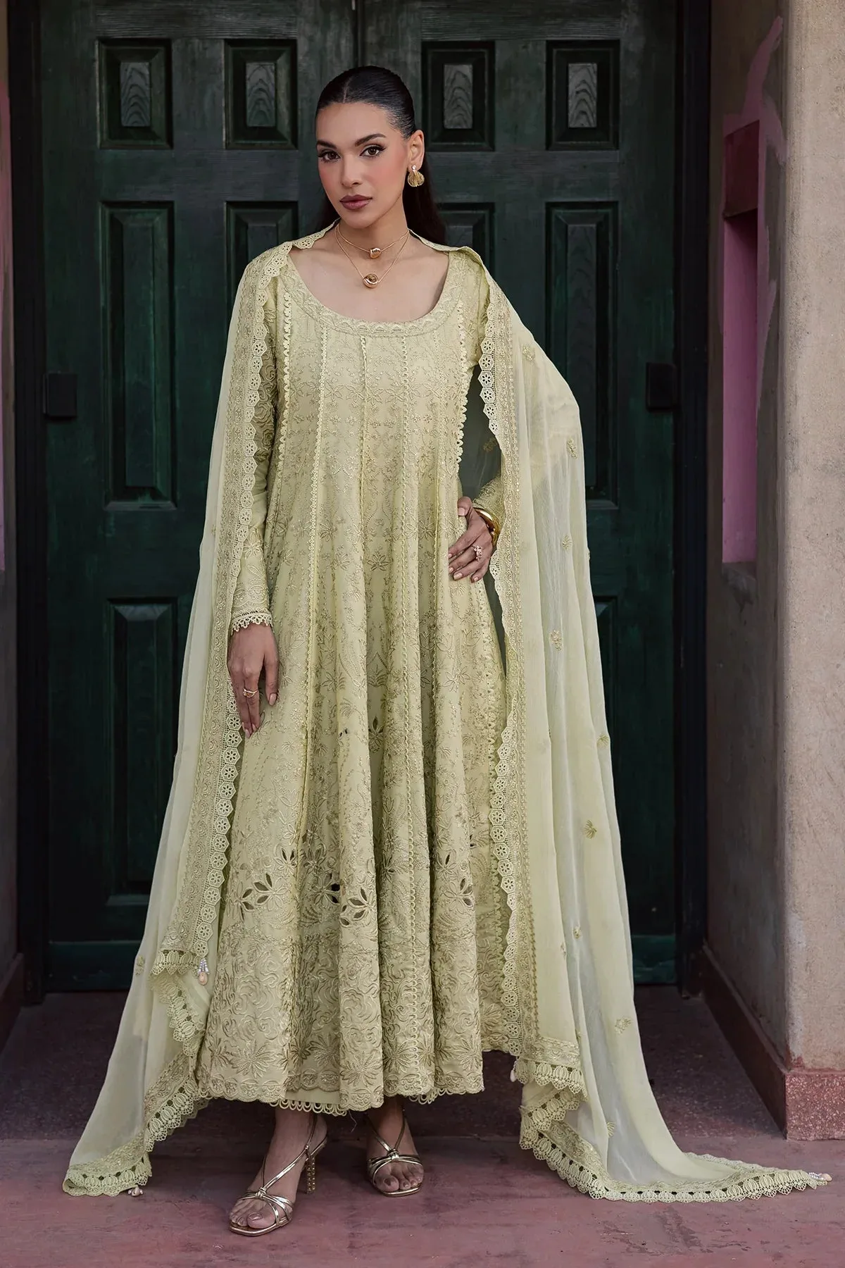 Zarposh Official Chiffon – view 2 – Poshaq