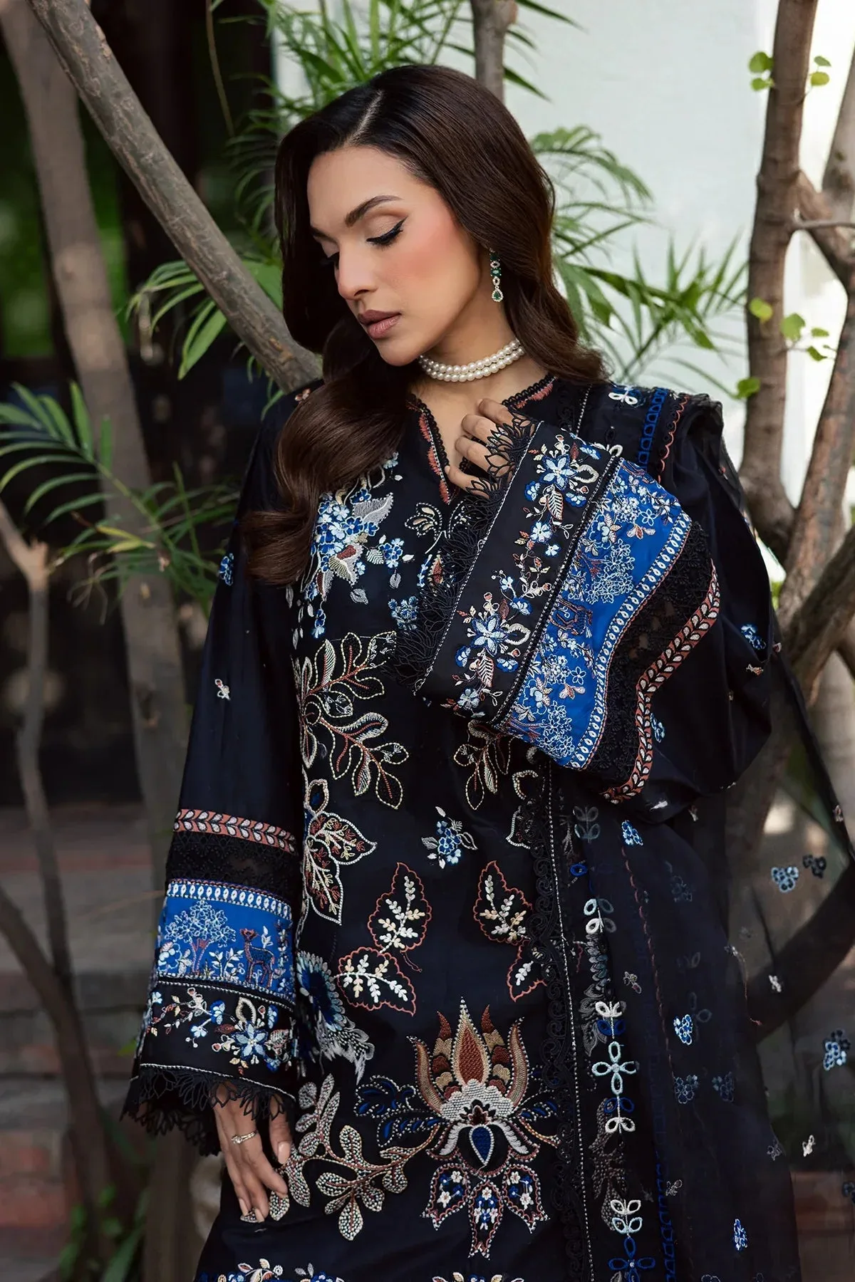 Zarposh Official Chiffon – view 3 – Poshaq
