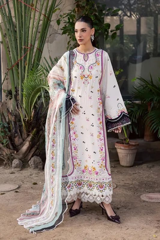 Zarposh Official Organza – view 1 – Poshaq