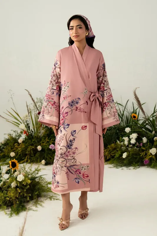 Zarposh Official Pink Chiffon – view 1 – Poshaq