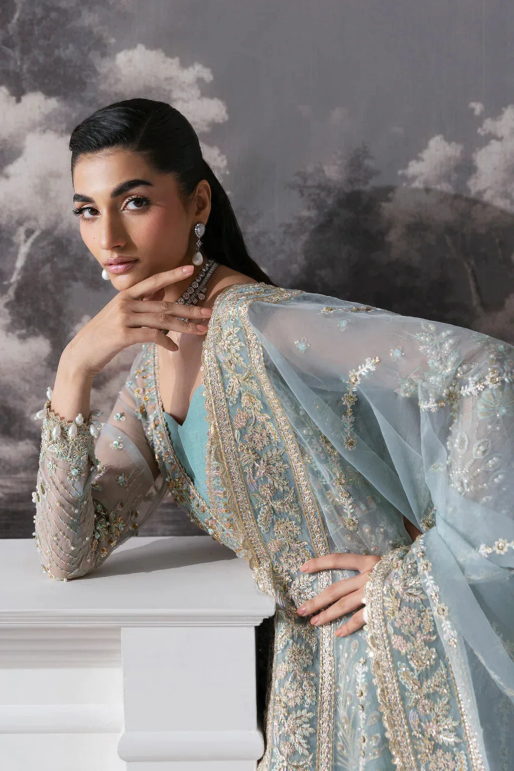 Zarposh Official Chiffon – view 5 – Poshaq