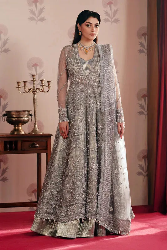 Zarposh Official Raw Silk – view 1 – Poshaq