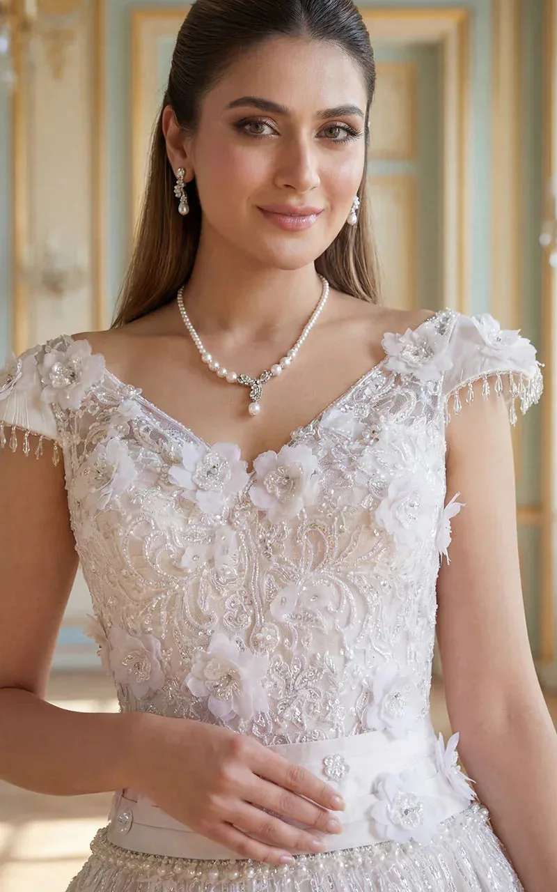 Ivory Silk – view 2 – Poshaq