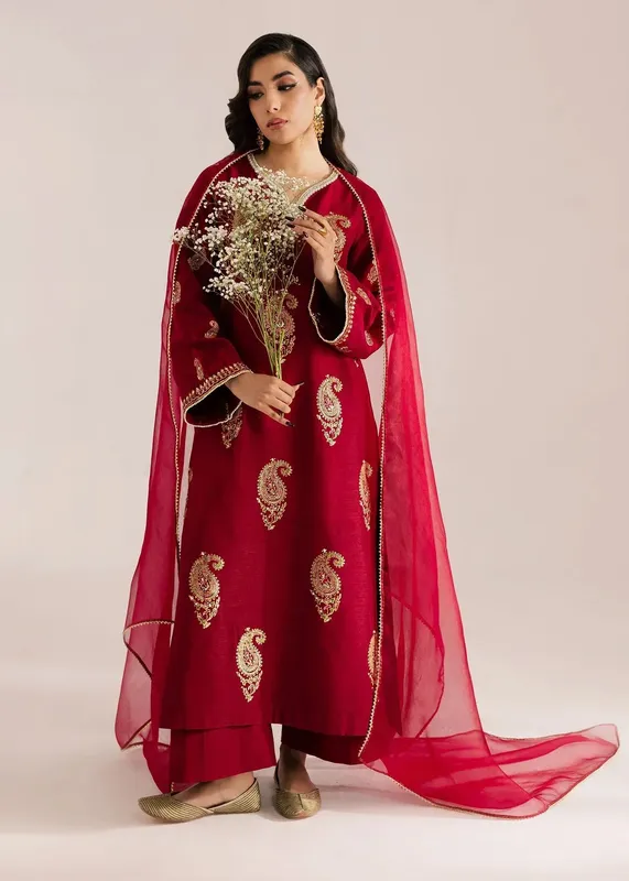 Sadaf Fawad Khan Silk Luxury Pret 26 – view 1 – Poshaq