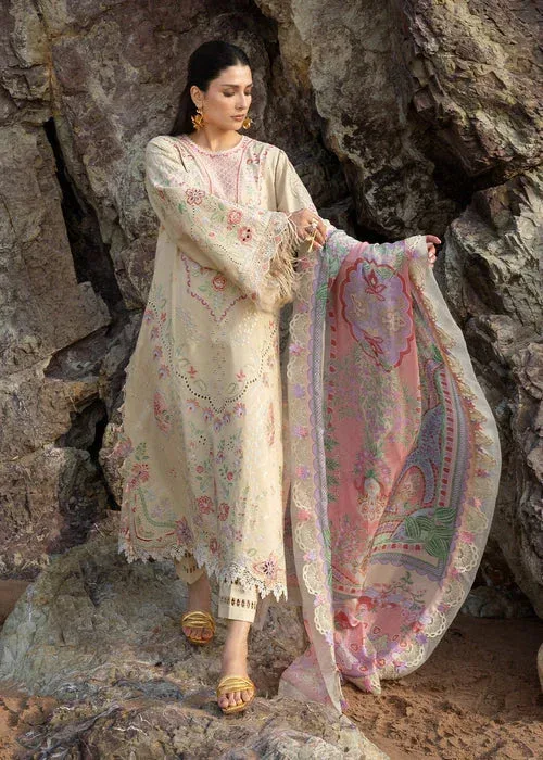 Sadaf Fawad Khan Lawn 26 Organza – view 4 – Poshaq
