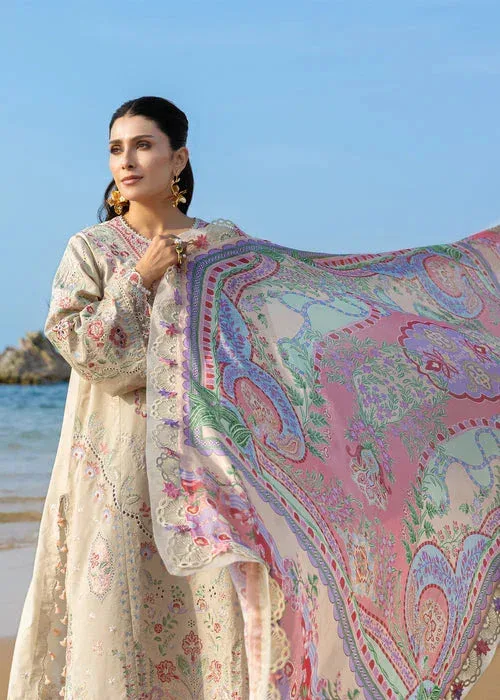 Sadaf Fawad Khan Lawn 26 Organza – view 6 – Poshaq
