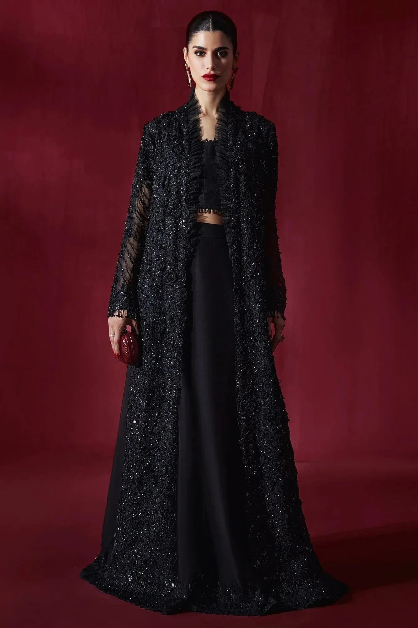 Elan Luxury Wedding Wears Organza – view 1 – Poshaq