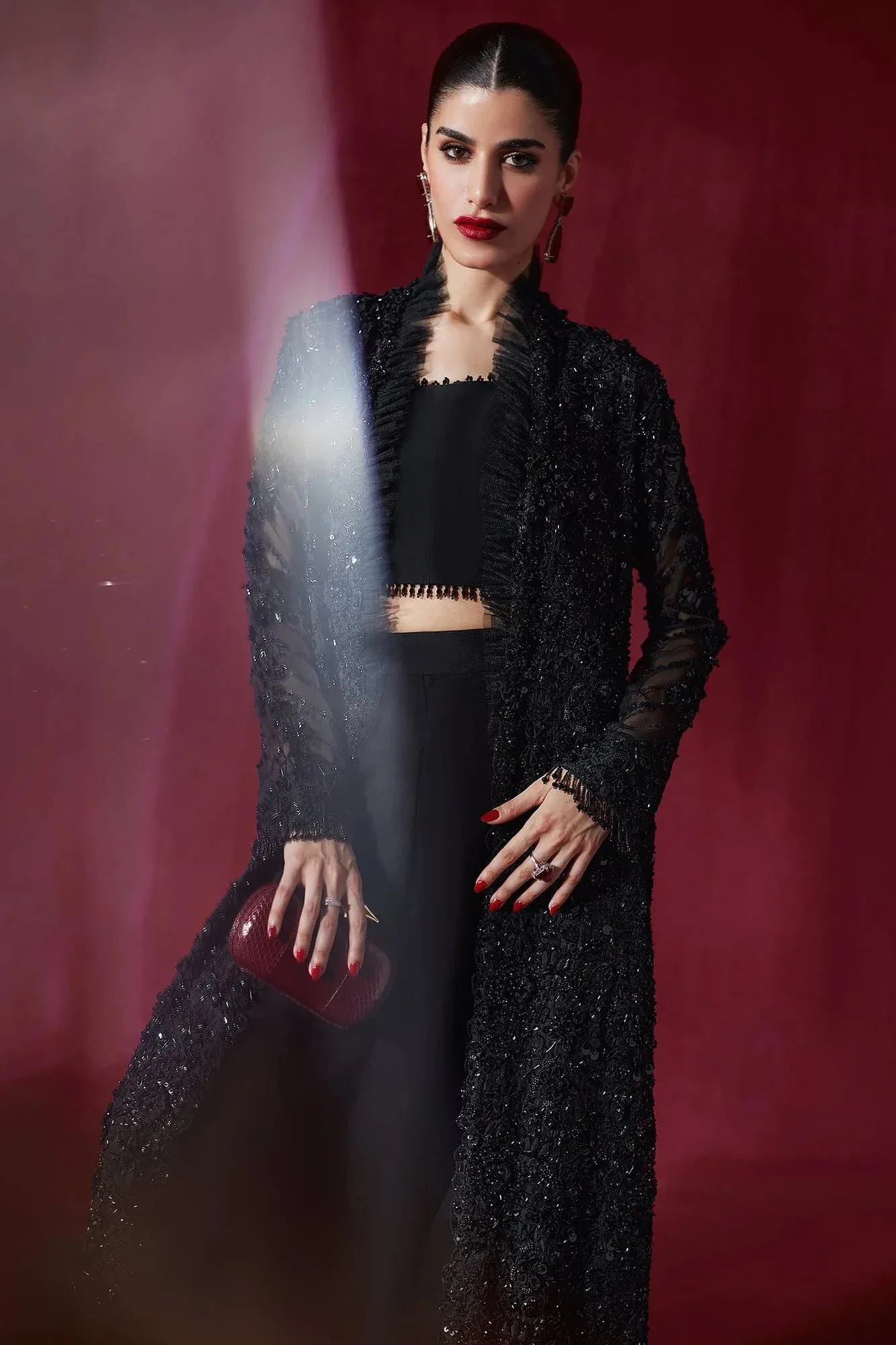 Elan Luxury Wedding Wears Organza – view 4 – Poshaq