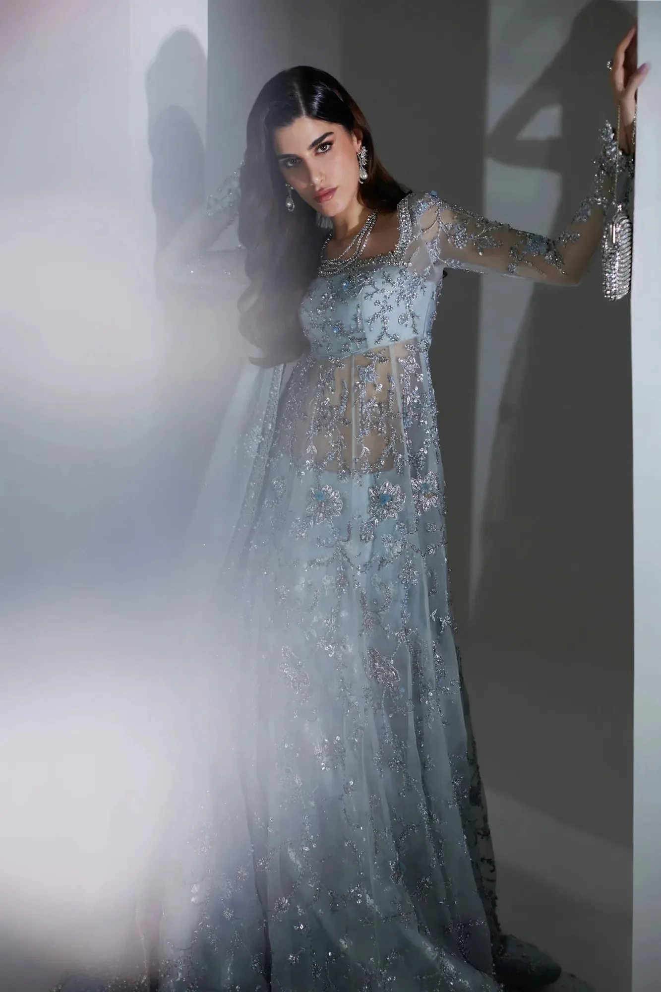 Elan Luxury Wedding Wears Organza – view 4 – Poshaq