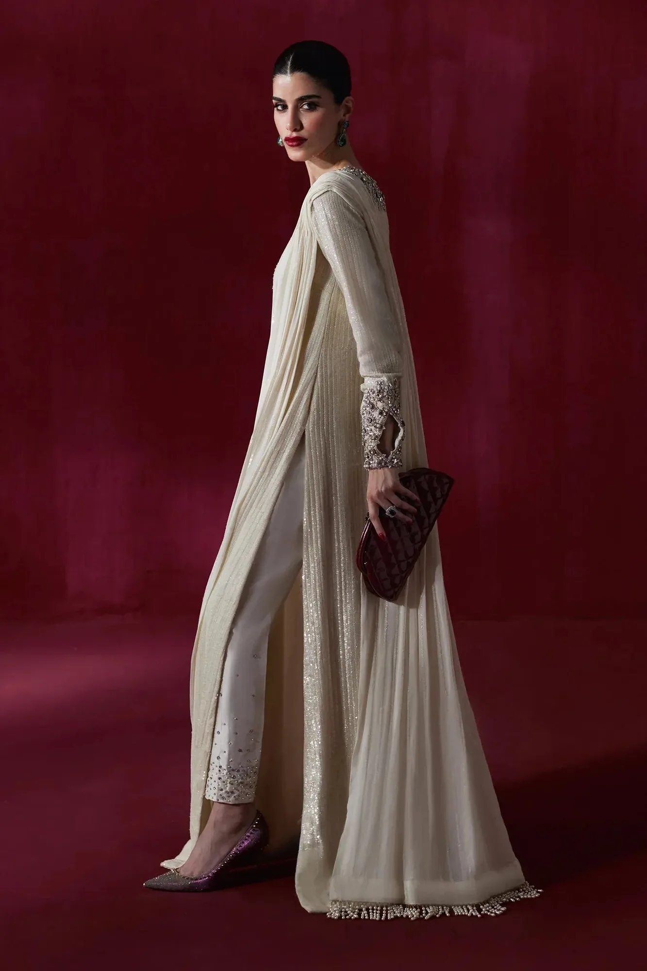 Elan Luxury Wedding Wears Chiffon – view 2 – Poshaq
