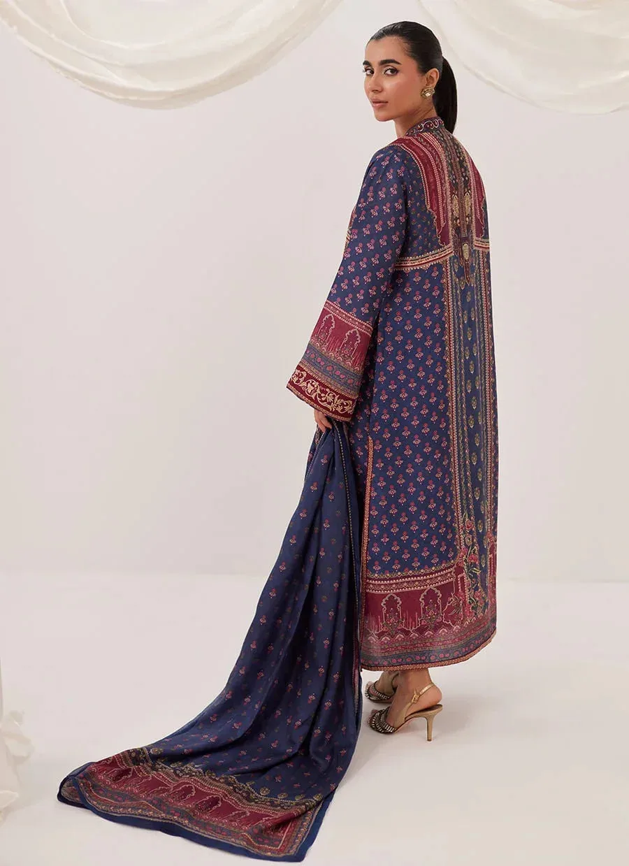Farah Talib Aziz Frou Frou Ramadan Edit Raw Silk – view 3 – Poshaq