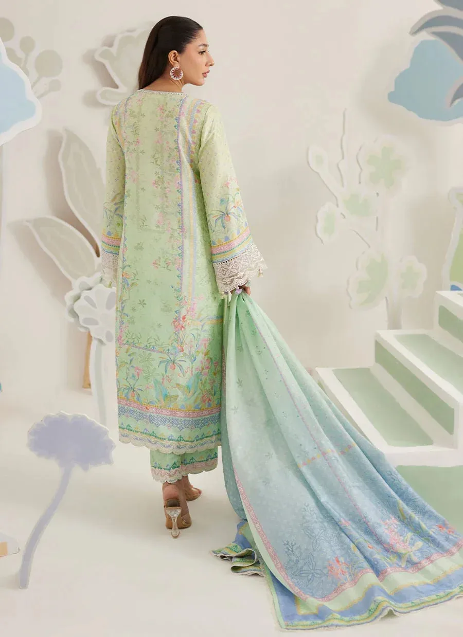 Farah Talib Aziz Frou Frou Ramadan Edit Raw Silk – view 2 – Poshaq