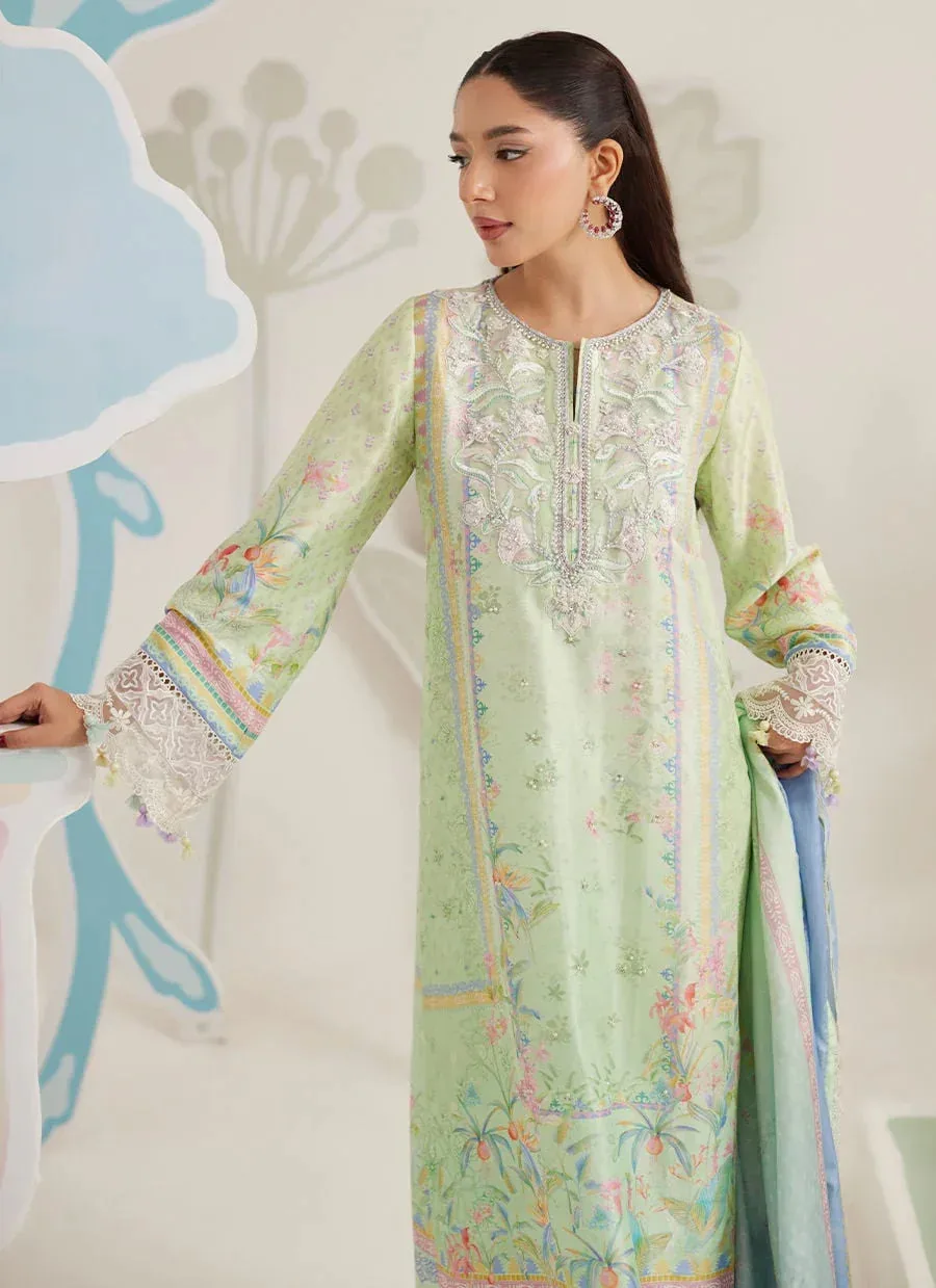 Farah Talib Aziz Frou Frou Ramadan Edit Raw Silk – view 5 – Poshaq