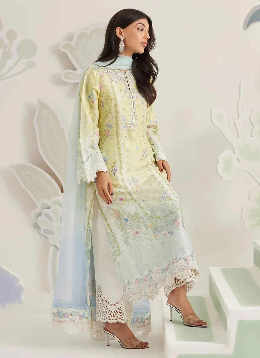 Farah Talib Aziz Frou Frou Ramadan Edit Raw Silk – view 7 – Poshaq