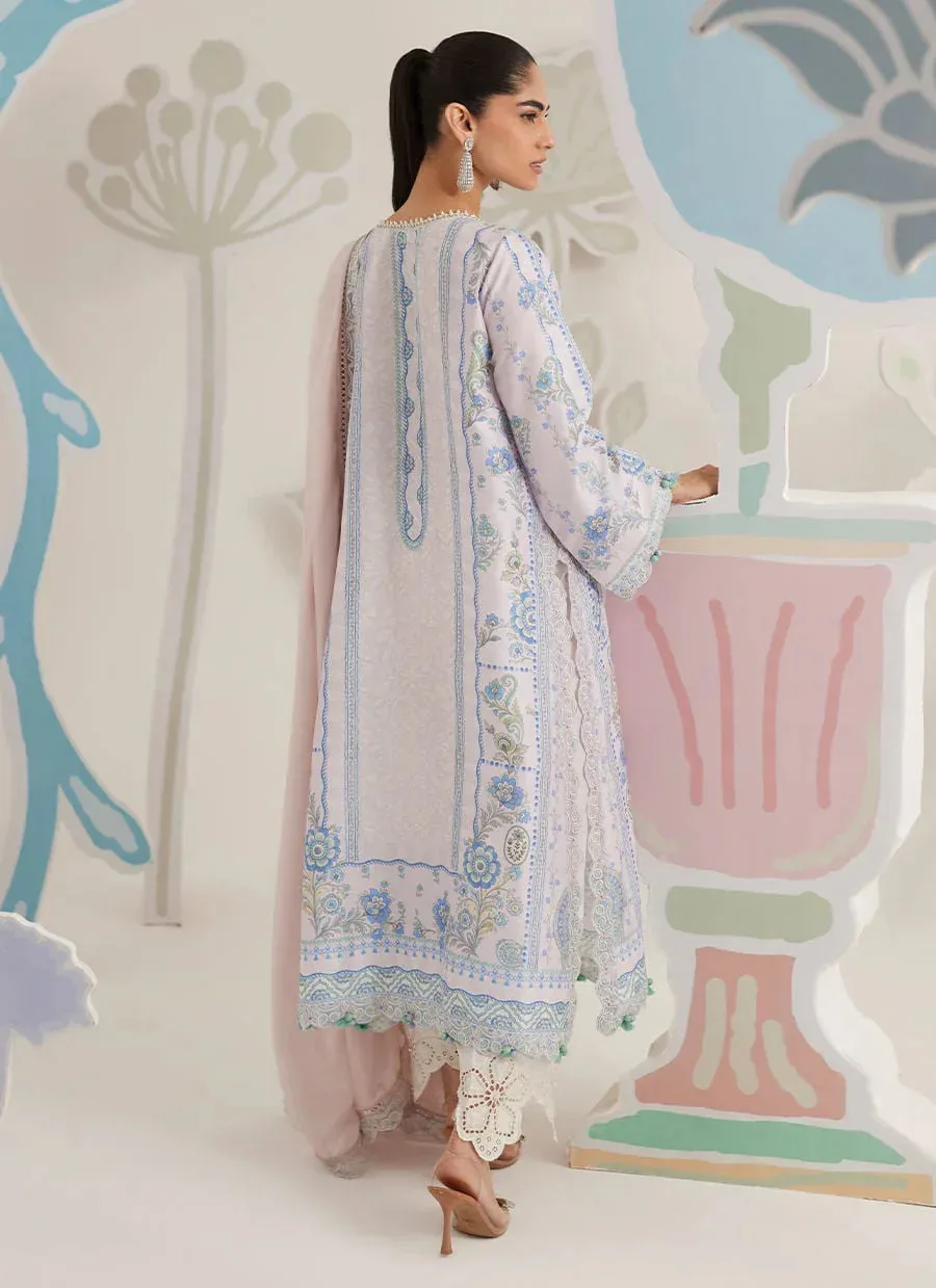 Farah Talib Aziz Frou Frou Ramadan Edit Raw Silk – view 2 – Poshaq