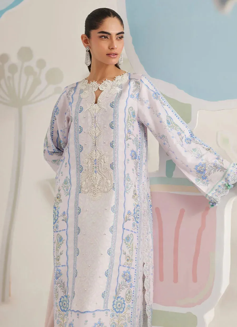 Farah Talib Aziz Frou Frou Ramadan Edit Raw Silk – view 5 – Poshaq