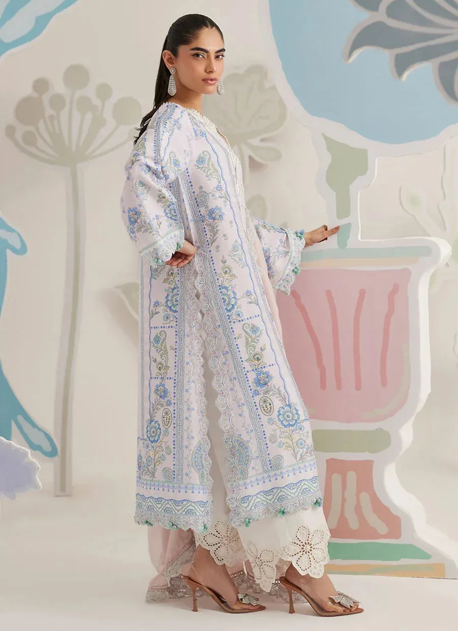 Farah Talib Aziz Frou Frou Ramadan Edit Raw Silk – view 6 – Poshaq