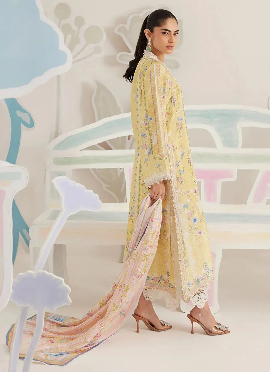 Farah Talib Aziz Frou Frou Ramadan Edit Raw Silk – view 5 – Poshaq