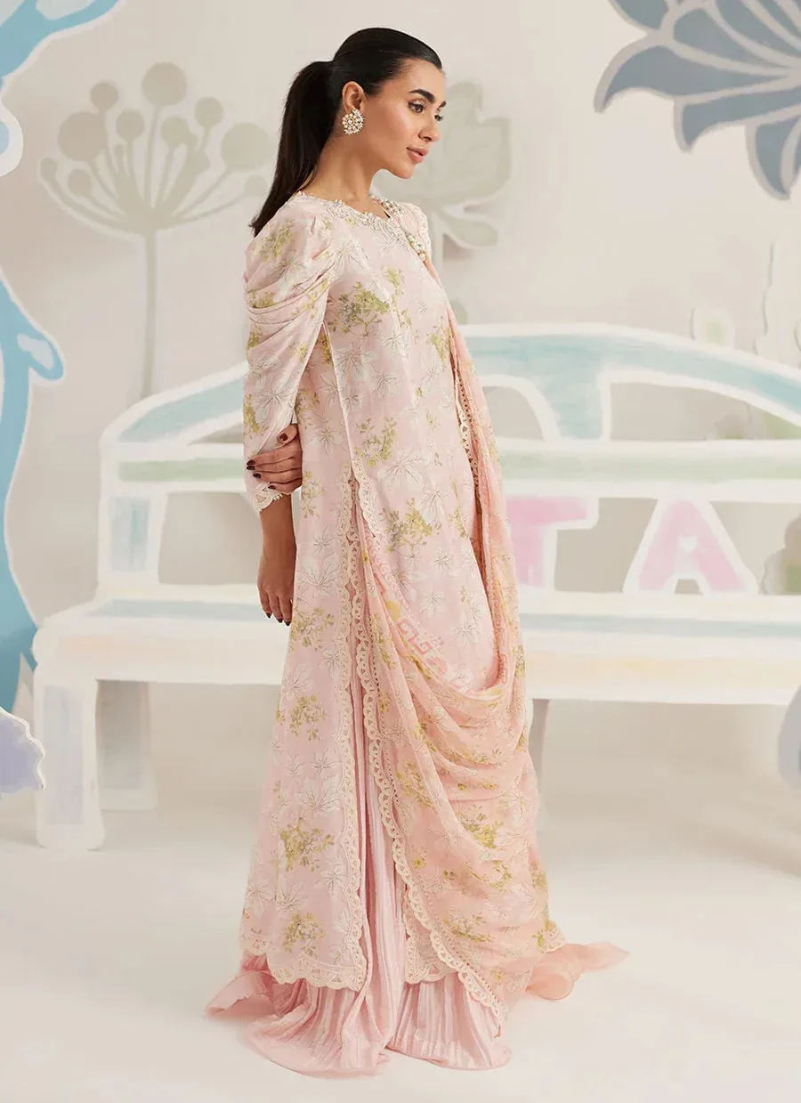 Farah Talib Aziz Frou Frou Ramadan Edit Silk – view 3 – Poshaq