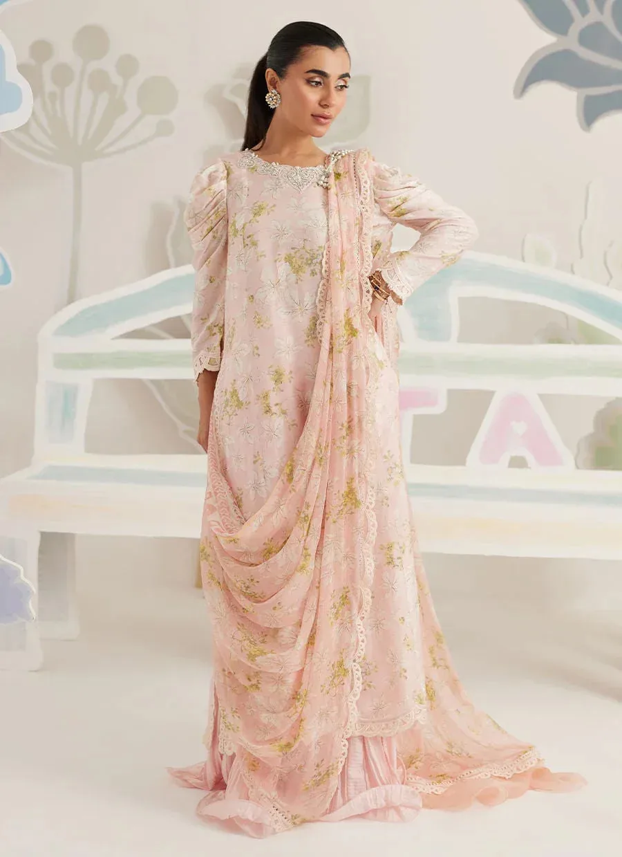 Farah Talib Aziz Frou Frou Ramadan Edit Silk – view 7 – Poshaq